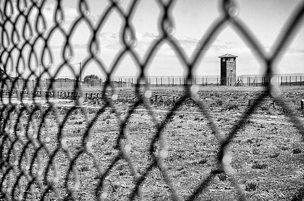 istock South Africa Black & White: Robben Island prison 492964977