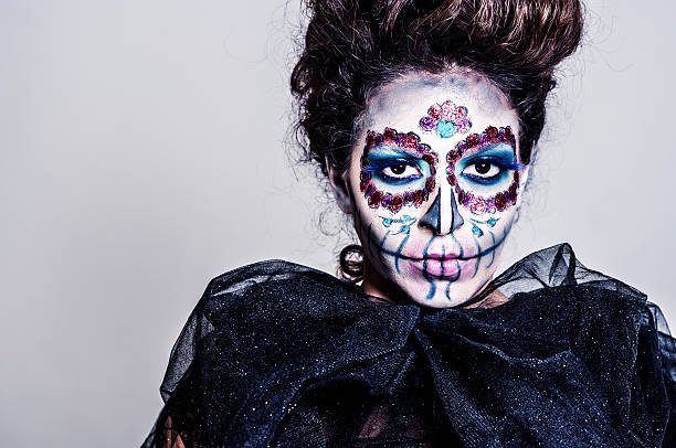 Dia de los muertos face paint