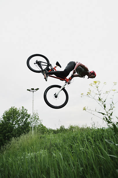 istock Mountain Bike Jump 492966353