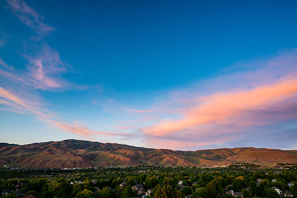 istock Beautiful sunset-Boise, Idaho 492966981