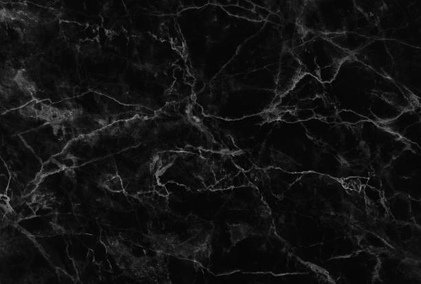en marbre noir, texture de fond détaillée structure de marbre (haute résolution). - marbre photos et images de collection