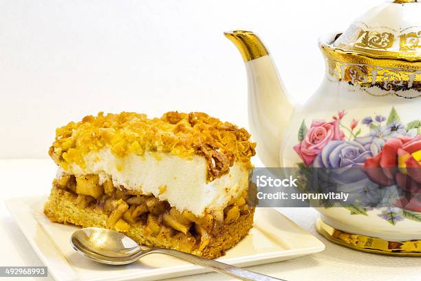 Homemade Apple Pie Stock Photo - Download Image Now - Afternoon Tea, Apple Pie, Autumn