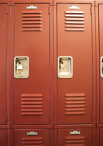 istock Student Lockers University School Campus Hallway Storage Locker 492969369