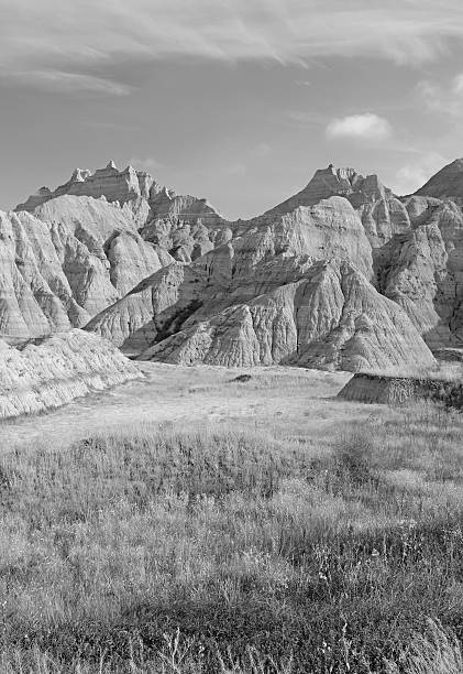 istock Harsh and remote Badlands landscape, South Dakota 492969922
