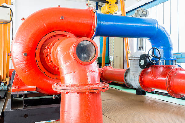 istock Laboratory in school. Metal tubes 492983356