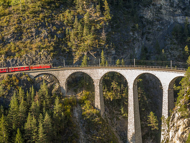 istock Train climbing in the Swiss Alps 1 492984028