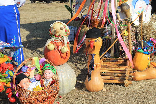 istock Figures of pumpkins 492988766