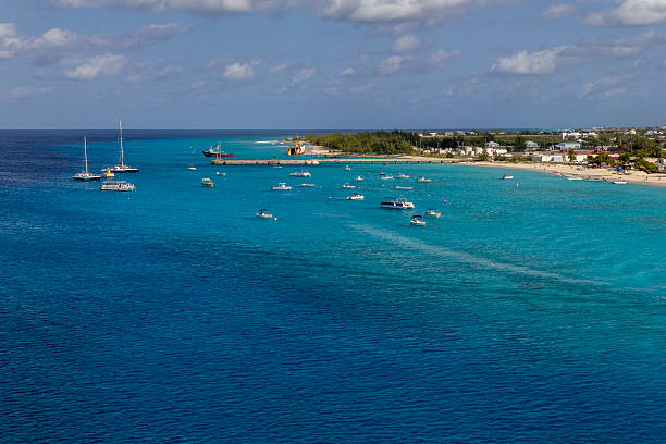 istock Turquoise sea at Grand Turk 492989332