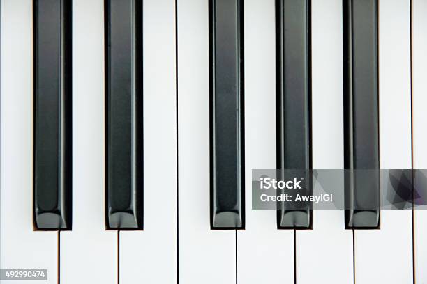 Closeup Of Piano Keyboard Centred On Ab With Plenty Stock Photo - Download Image Now