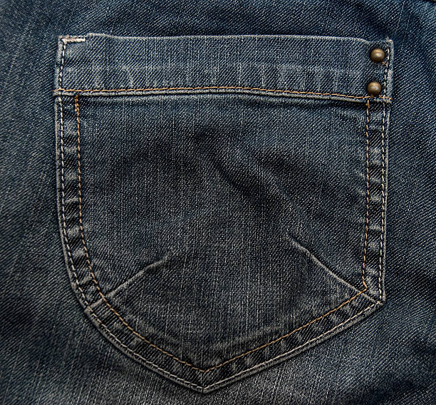 istock close up of a blue jeans pocket 492992272