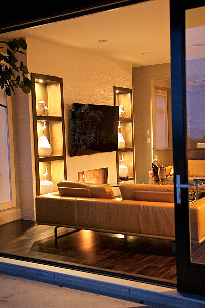 istock Sliding glass door 492992492
