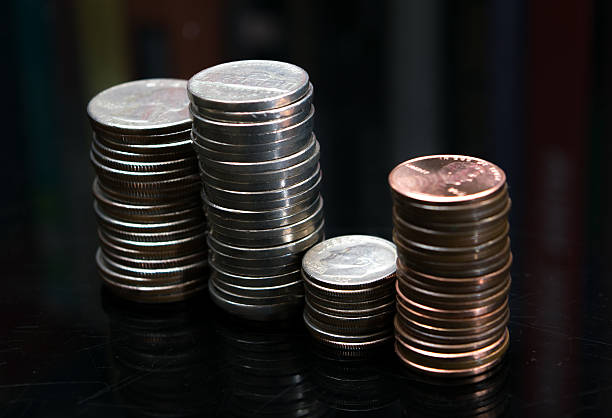 Stack Dimes 310+ Canadian Dime Photos Stock Photos, Pictures & Royalty-Free Images ...