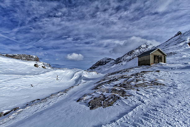 istock Landscape of mountain with some snow 492995384