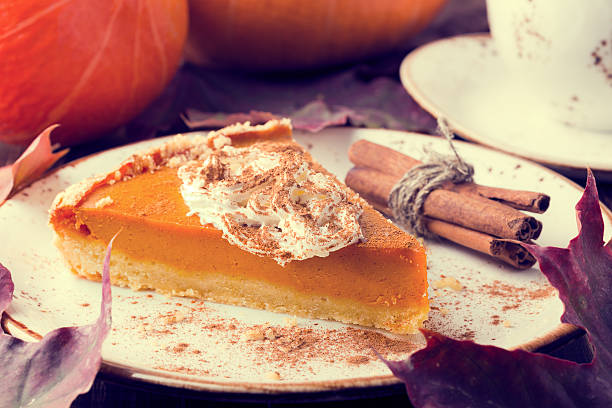 istock Homemade Pumpkin Pie for Thanksgiving. 493019630