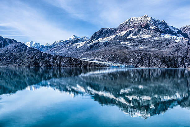 glacier bay national park, alaska und reservat - us glacier national park stock-fotos und bilder