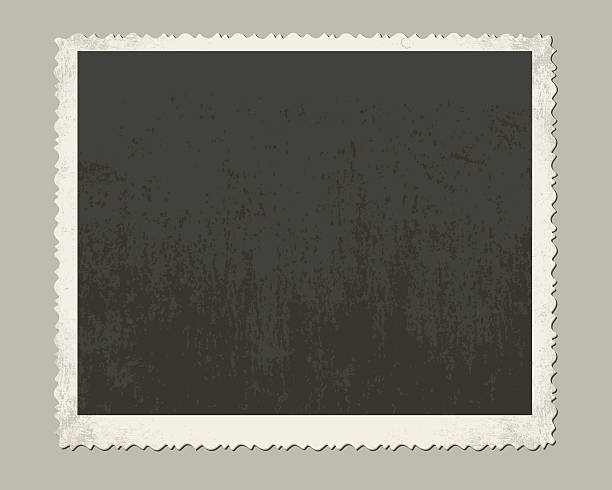 old photo simple vector illustration of old paper; Eps8;  zip includes aics2, high res jpg antique old fashioned backgrounds blank stock illustrations