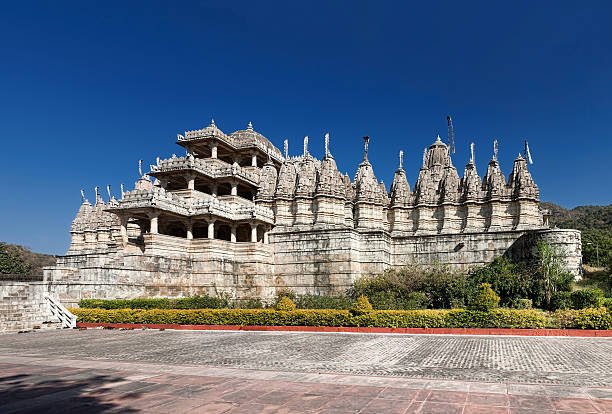 istock Jain Temple in Ranakpur,India 493022944