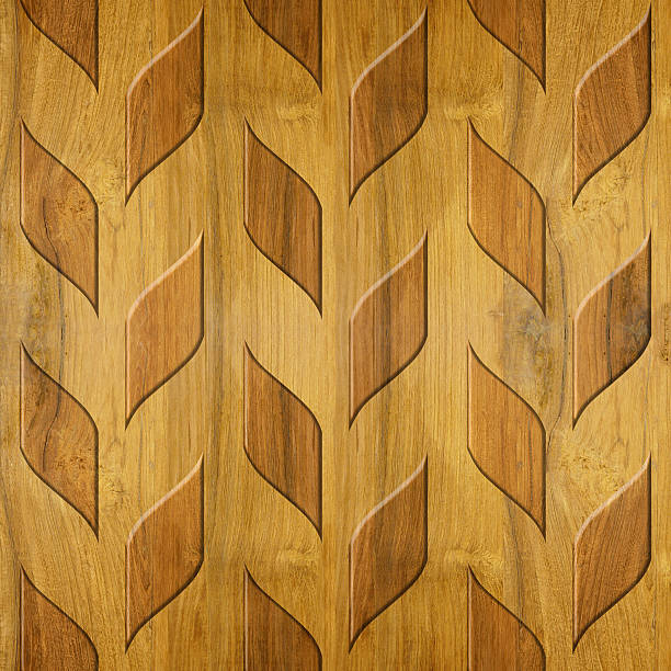 istock Abstract wooden paneling pattern - seamless background - wood texture 493023064