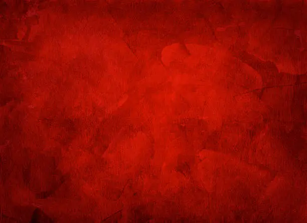 Photo of Artistic hand painted multi layered red background
