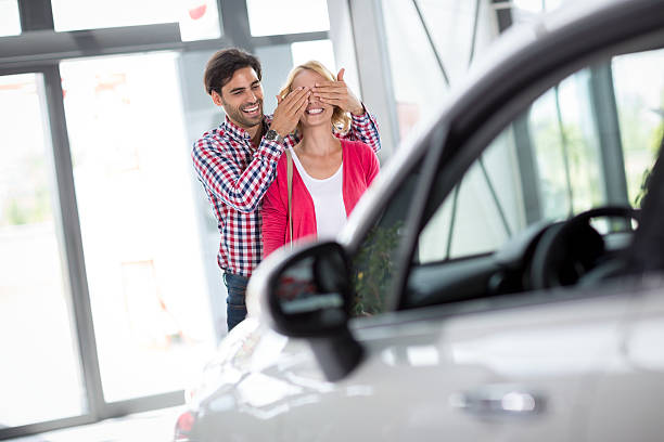 istock New car for my wife 493029384