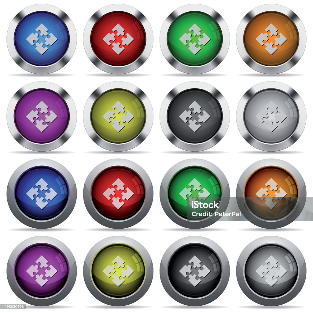 Modules Button Set Stock Illustration - Download Image Now - 2015 ...
