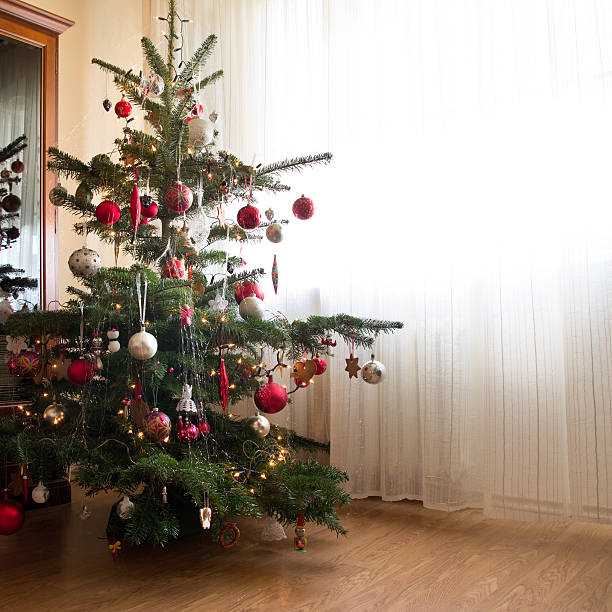 istock part of interior with christmas tree 493051392