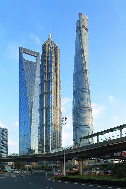 istock Shanghai pudong lujiazui skyscrapers 493055896
