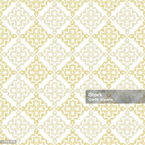 Pretty Gold Pattern Gold Pattern Stock Illustration - Download Image Now - 2015, Abstract ...