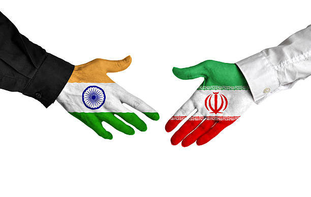 istock India and Iran leaders shaking hands on a deal agreement 493059048