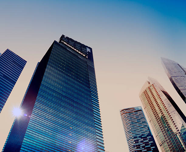 istock Office Building Cityscape Personal Perspective Concept 493063036