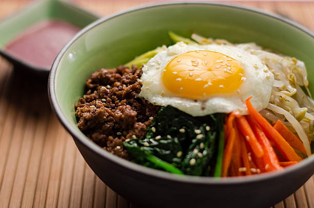 istock Bowl of Bibimbap Close Up 493066262