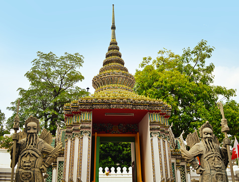 Wat Pho Warrior Statues, Bangkok
