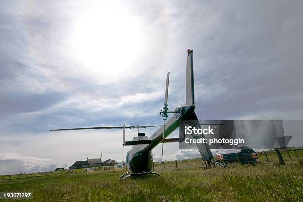 Rear View Of Helicopter Stock Photo - Download Image Now - Aerospace Industry, Air Vehicle, Behind