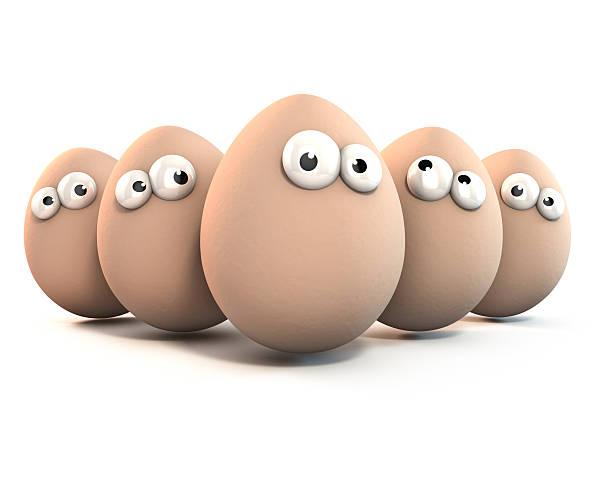 istock pack of funny eggs as a cartoon 3d characters 493071675
