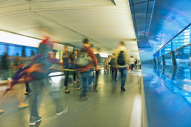 istock People in Blured Motion, Hong KOng, Asia 493072351