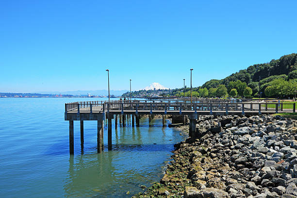 istock Tacoma. Pier view. WA 493072593