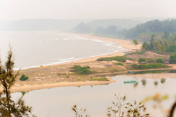 istock Paradise sand beach through the jungles 493082598