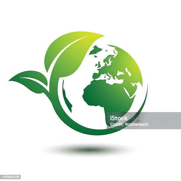 Green Earth Stock Illustration - Download Image Now - Environmental Conservation, Globe - Navigational Equipment, Green Color