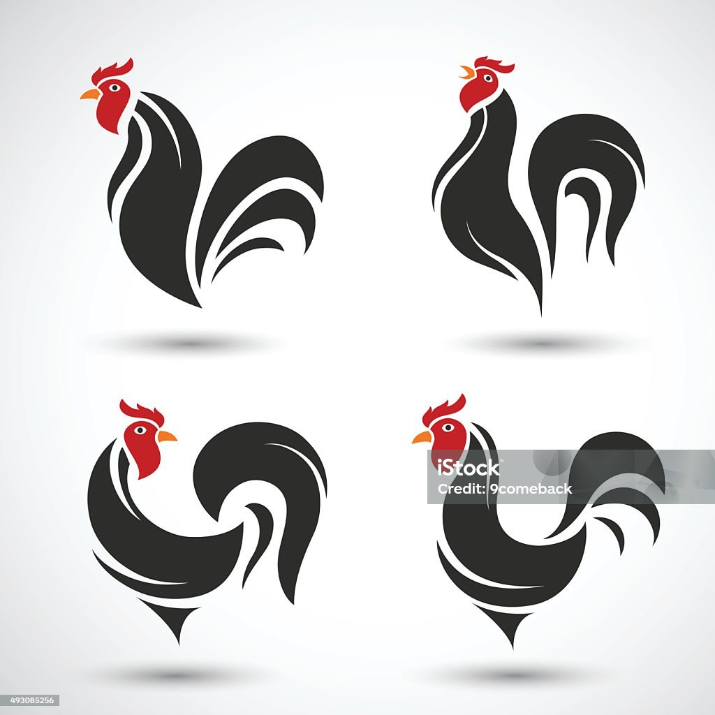 Rooster Rooster and cock hand drawn sketch on white background , vector illustration 2015 stock vector