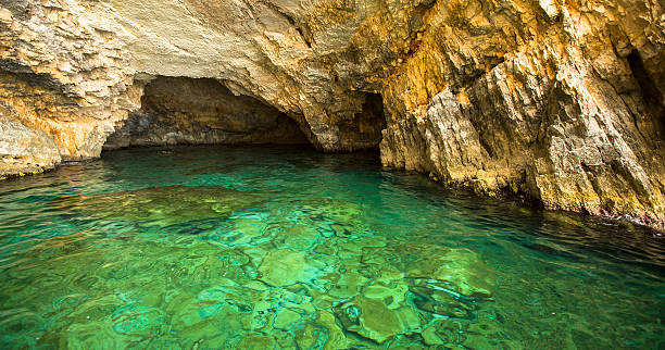 istock Blue caves, Zakynthos island, Greece. 493088588