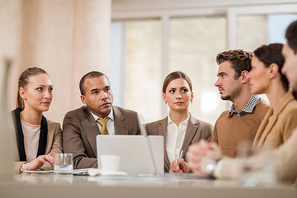 istock Business team discussing on a meeting. 493088874
