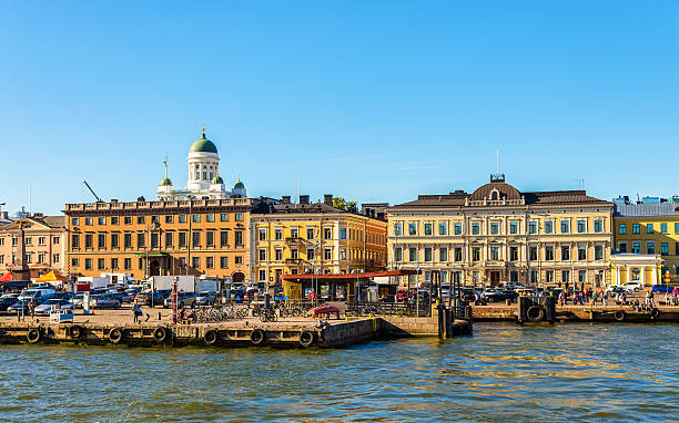 istock Berth of ferries in Helsinki - Finland 493107048