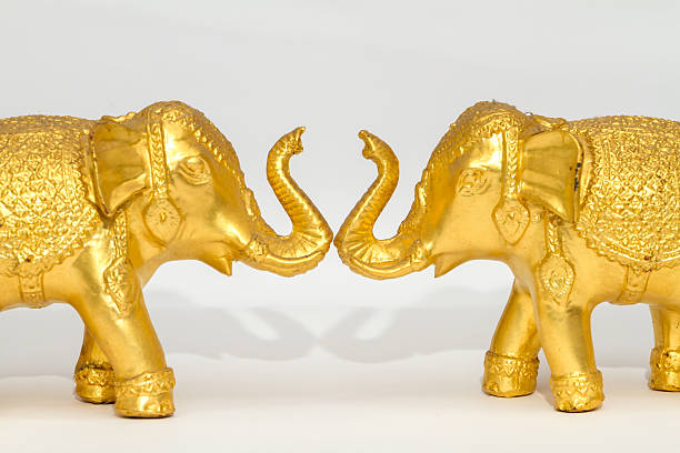 istock Souvenir elephant of Thailand 493108566