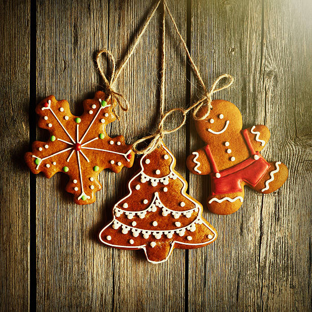 istock Christmas homemade gingerbread cookies 493110748