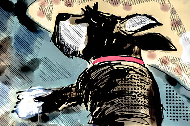 Draw my dog. In a relax moment of the day I draw my dog sleeping, a relaxing moment for us. June 2014