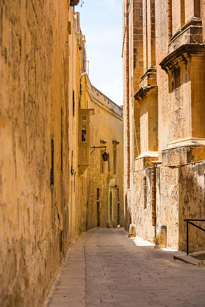 istock traditional street in Mdina 493111724