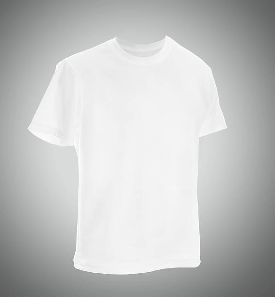 istock men's t-shirt template with a cap. 493112598
