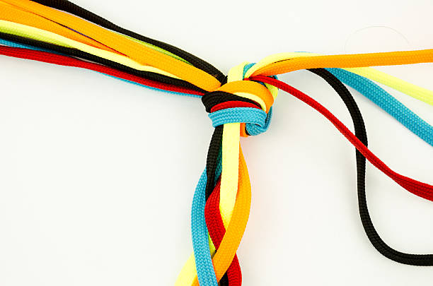 istock Metaphorical connection of rope 493114536