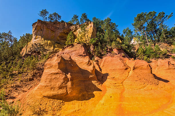 istock Steps for tourists on a steep slope 493116244