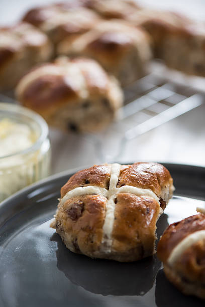 istock English cream tea, fresh scones 493119380